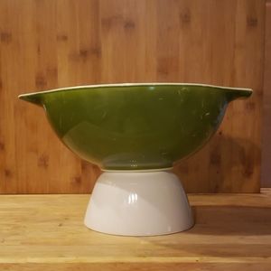 Pyrex large green bowl